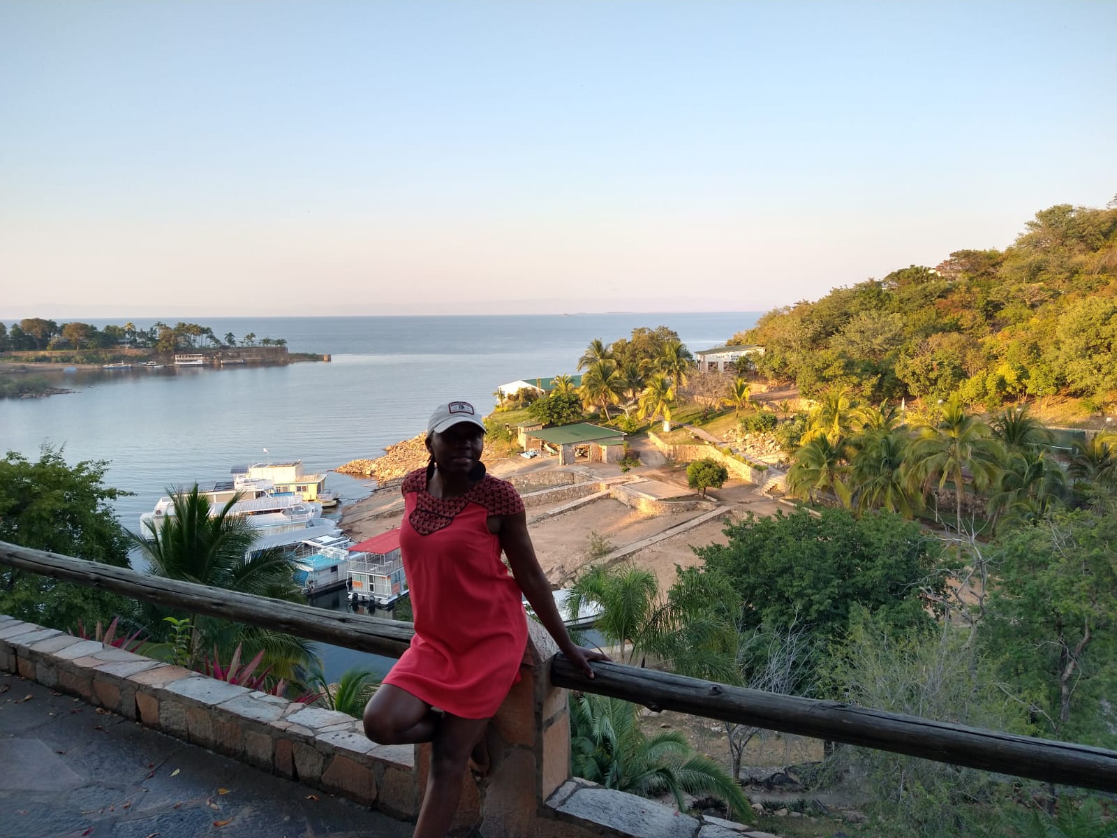 Lake Kariba seen from Siavonga in southern Zambia