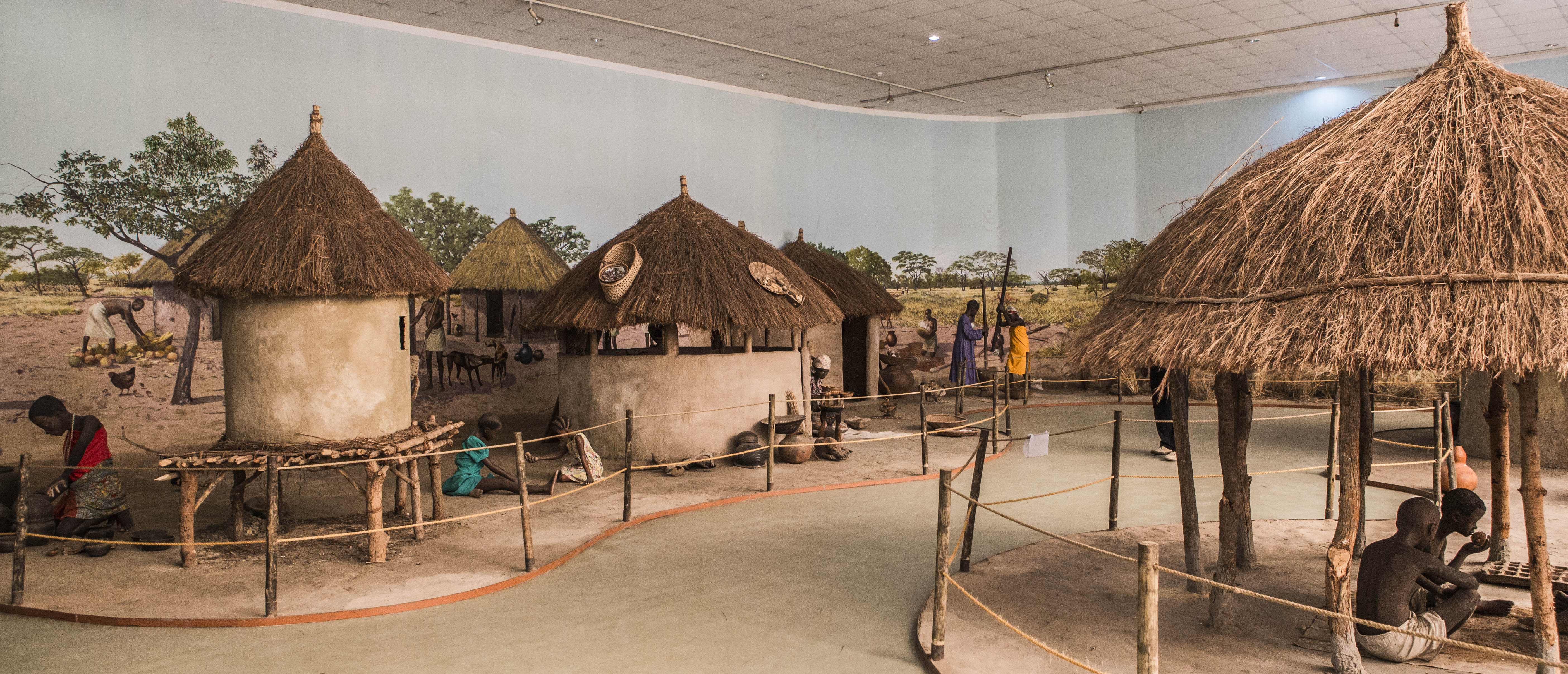 The Lusaka National Museum and its sculpture court